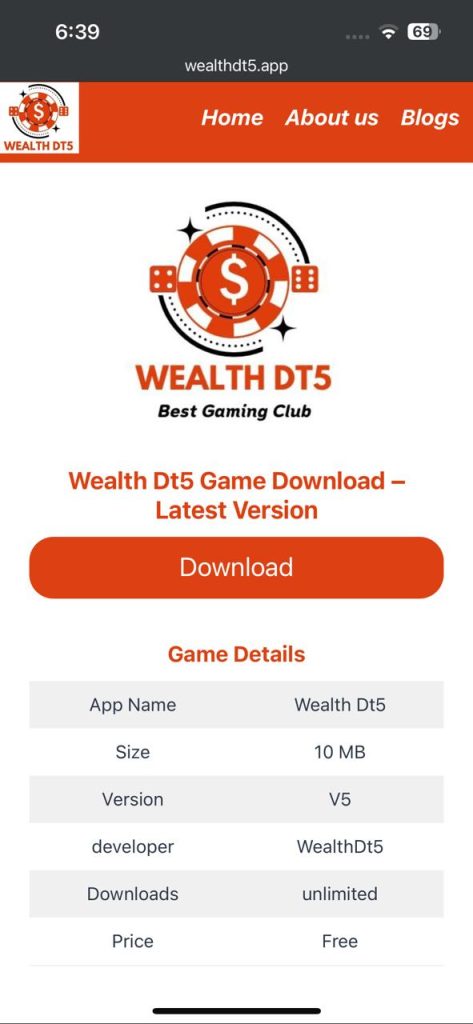 wealthdt5 game