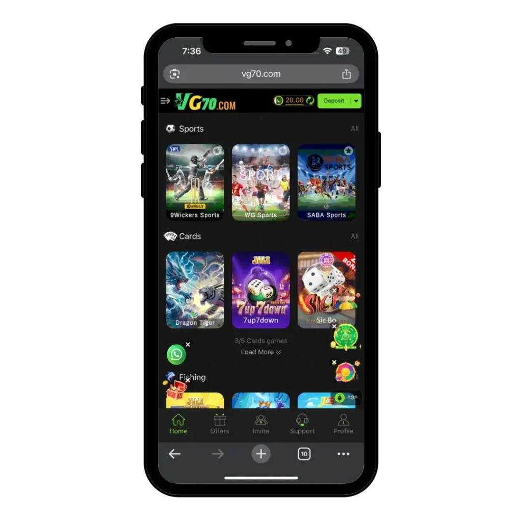 VG70 Game Download