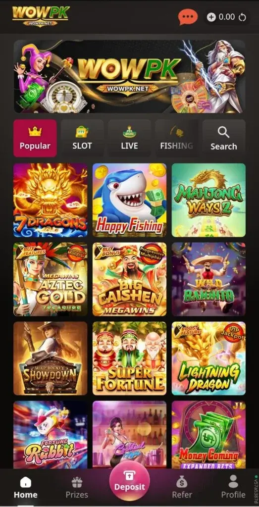 wowpk casino