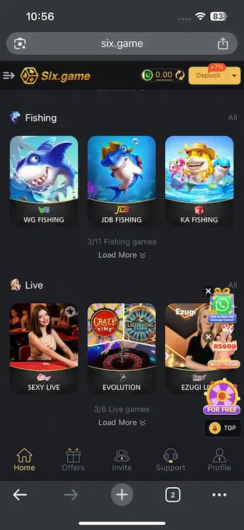 6 game