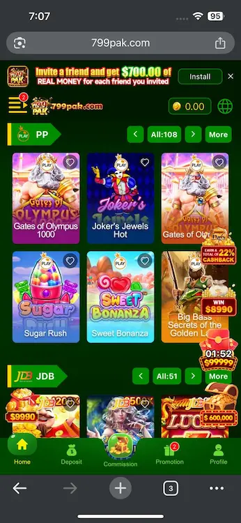 799pak login