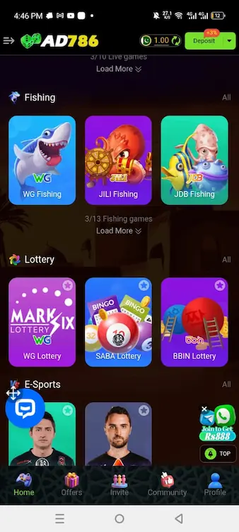 ad 786 game