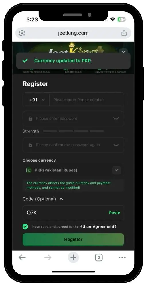 jeet king login