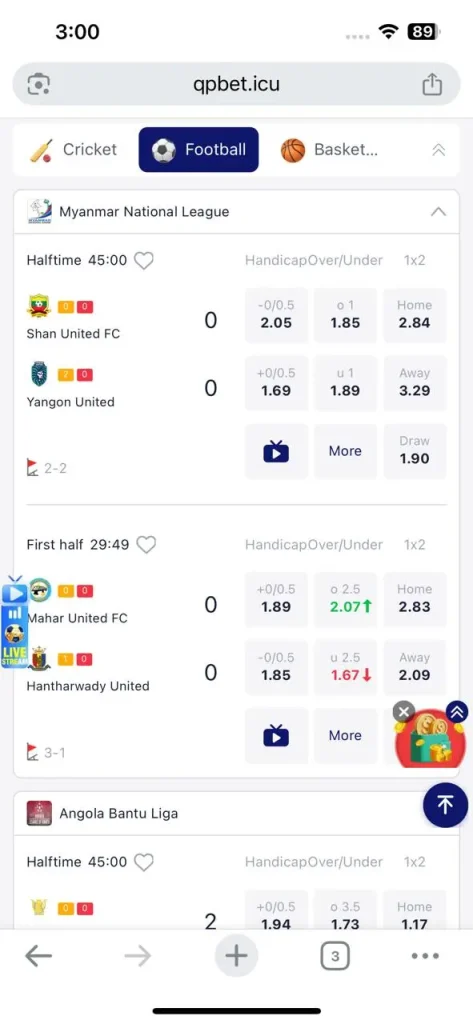 qpbet login