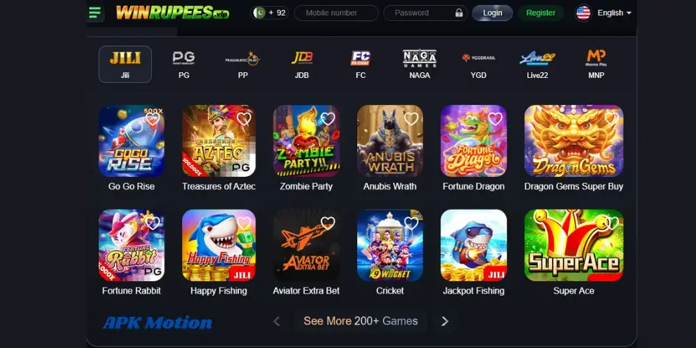 Win Rupees Game top games