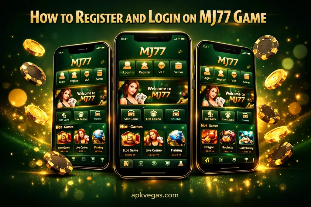 mj77 game register or login