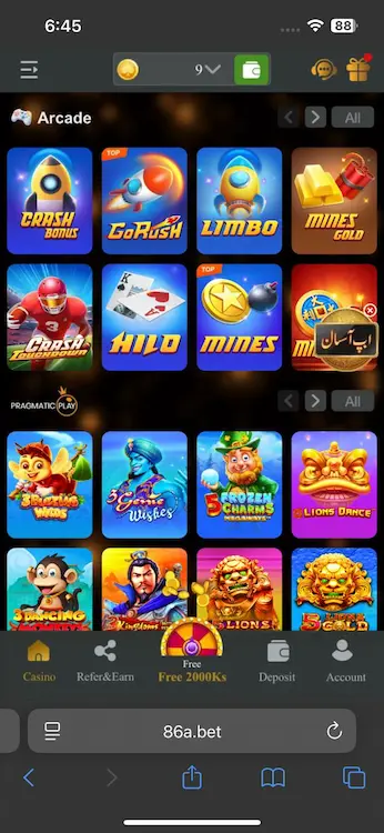 86abet game