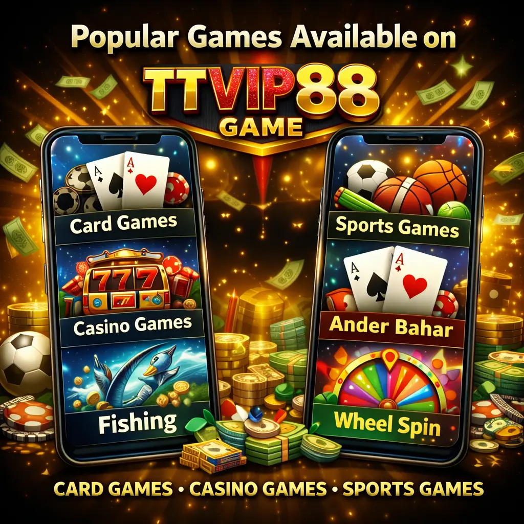 all games on TTVIP88 game
