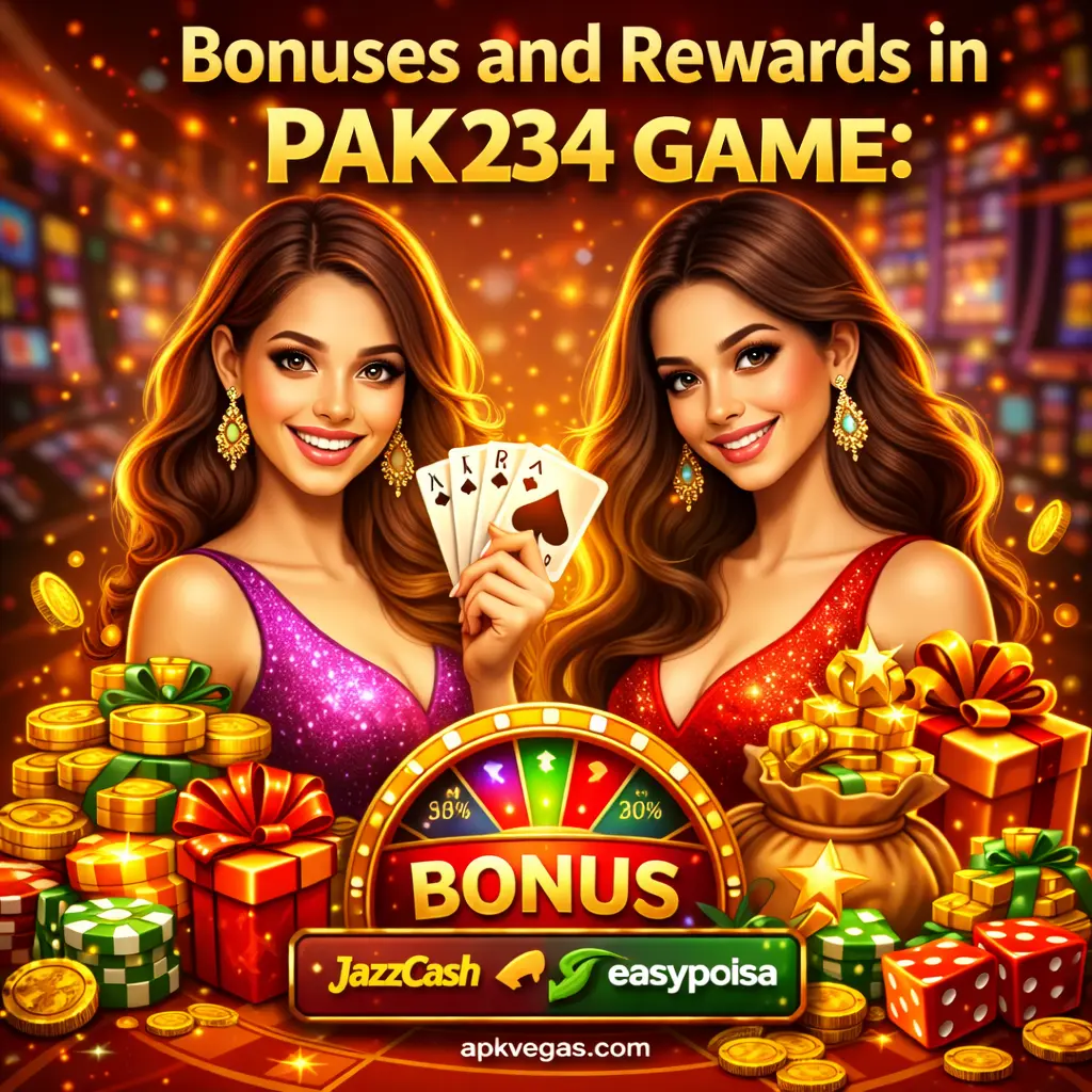 bonuses or rewards in Pk234 game