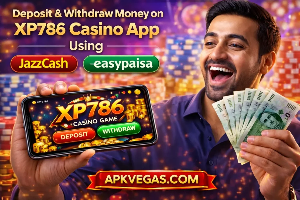 Deposit and Withdraw Money on XP786