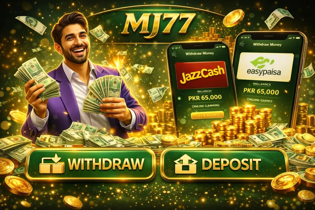 MJ77 GAME WITHDRAW OR DEPOSIT MONEY