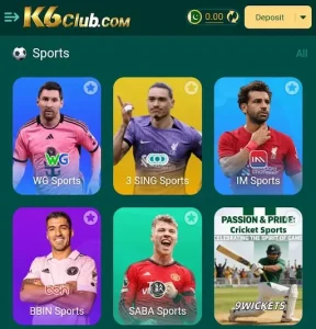 K6 Club Sports