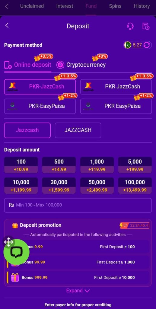 X99 Game Deposits & Wihtdrawals