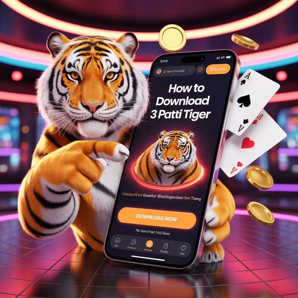 how to download 3 patti tiger