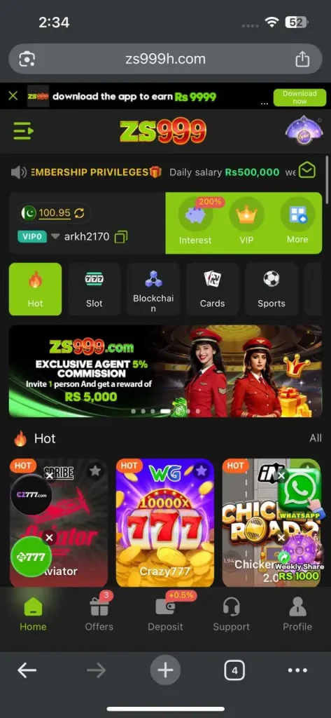 zs999 game