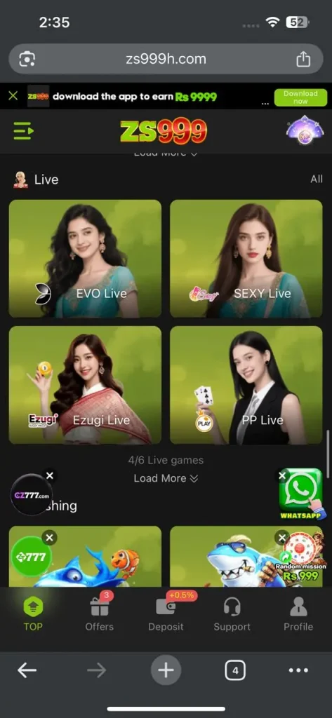 zs999 game login