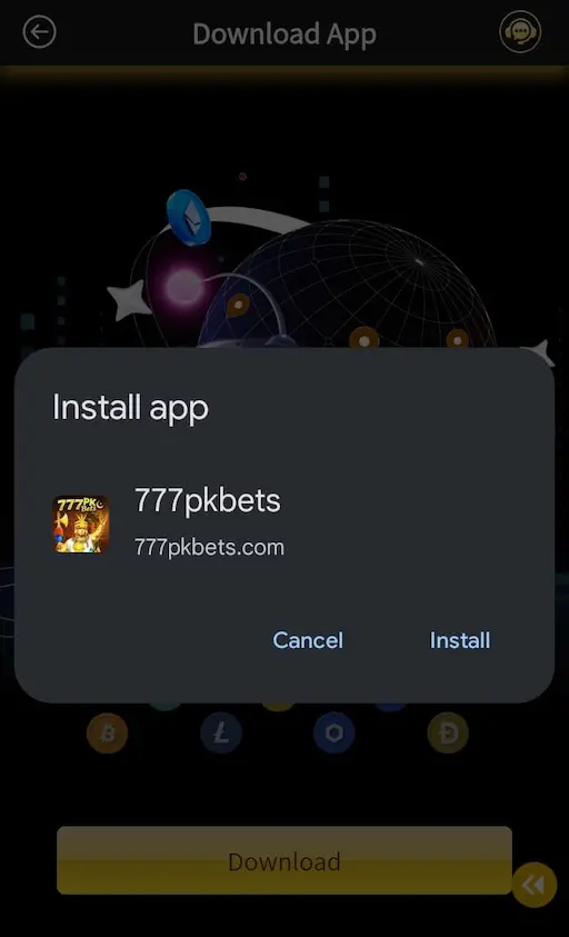 777PK Bet Installtion