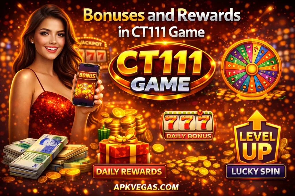 bonuses and rewards CT111 Game