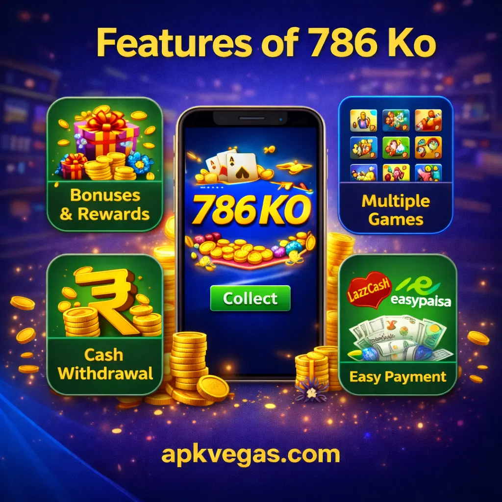 features of 786 ko app