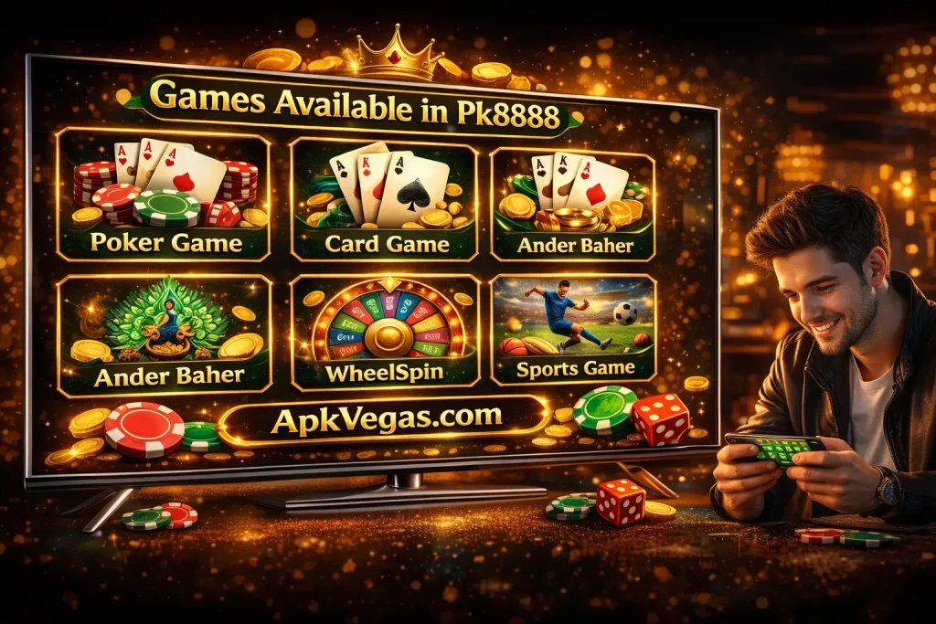 games available in pk8888 app