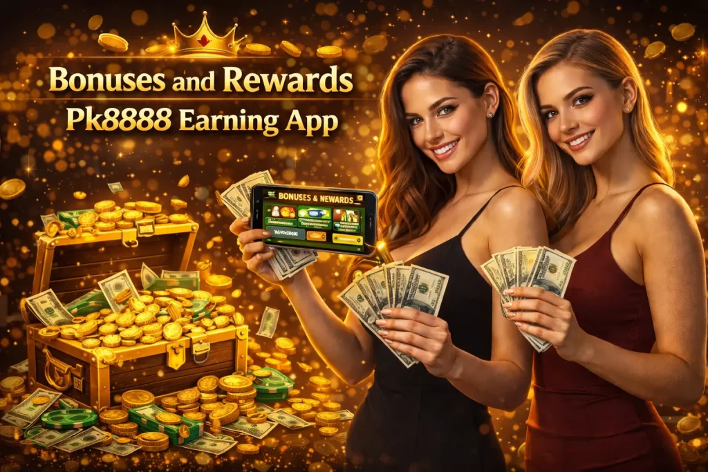 bonuses and rewards pk8888 game