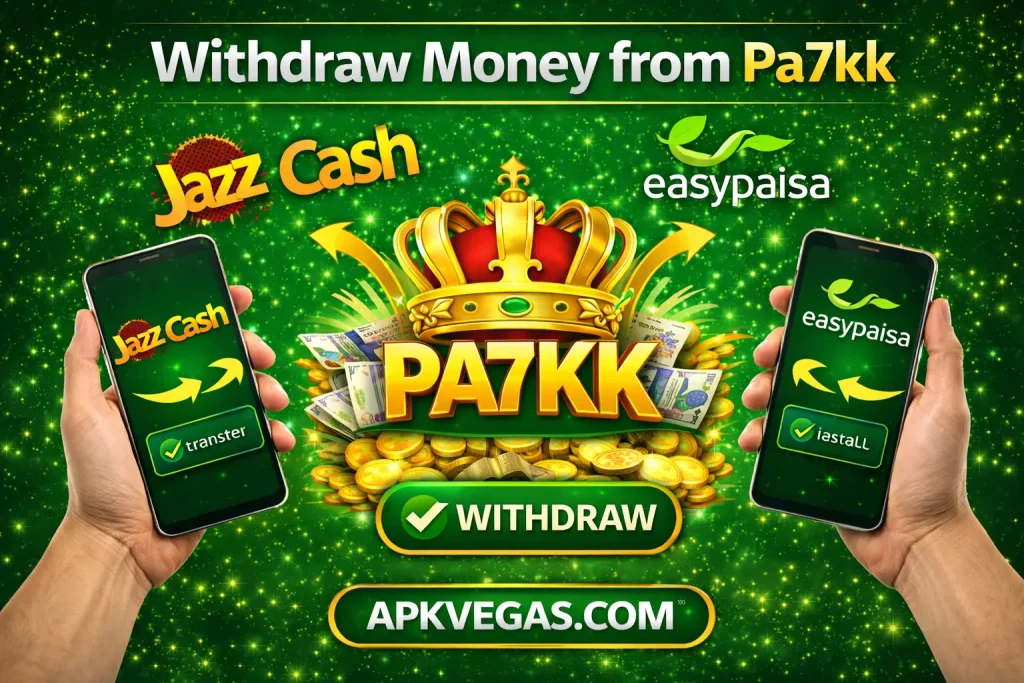 withdraw money pa7kk game