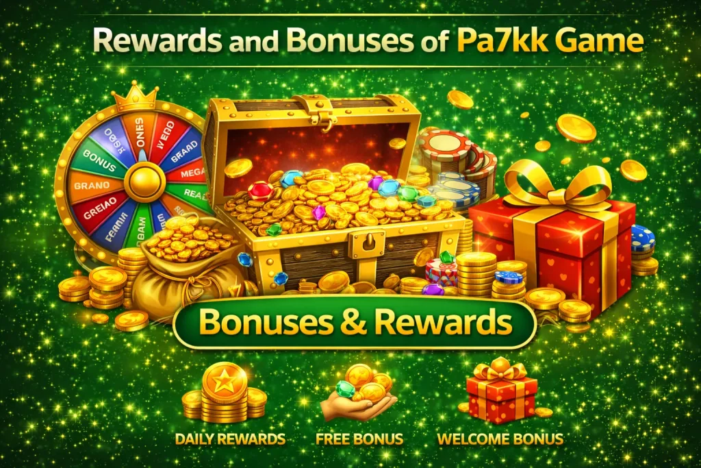 bonuses and rewards of pa7kk app
