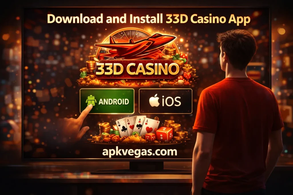 download and install 33d app
