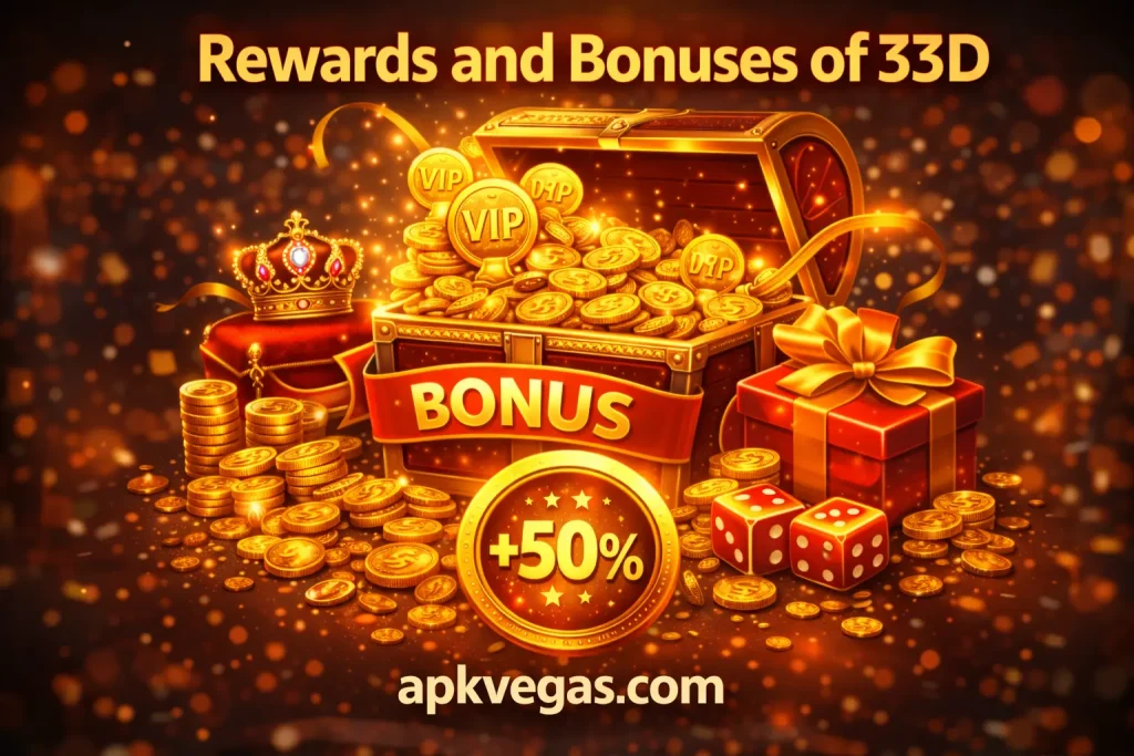 rewards and bonuses 33d