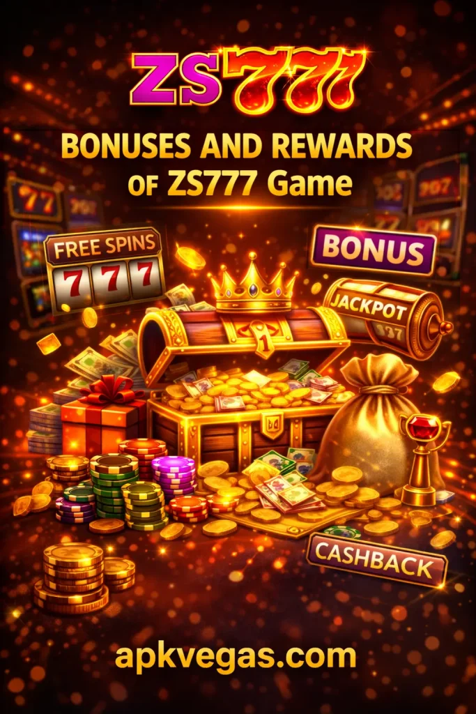bonuses and rewards of zs777 game