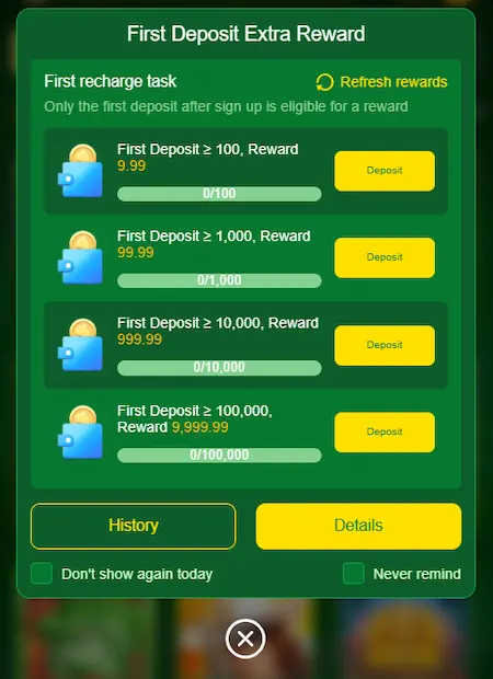 K8 Reward & Bonus