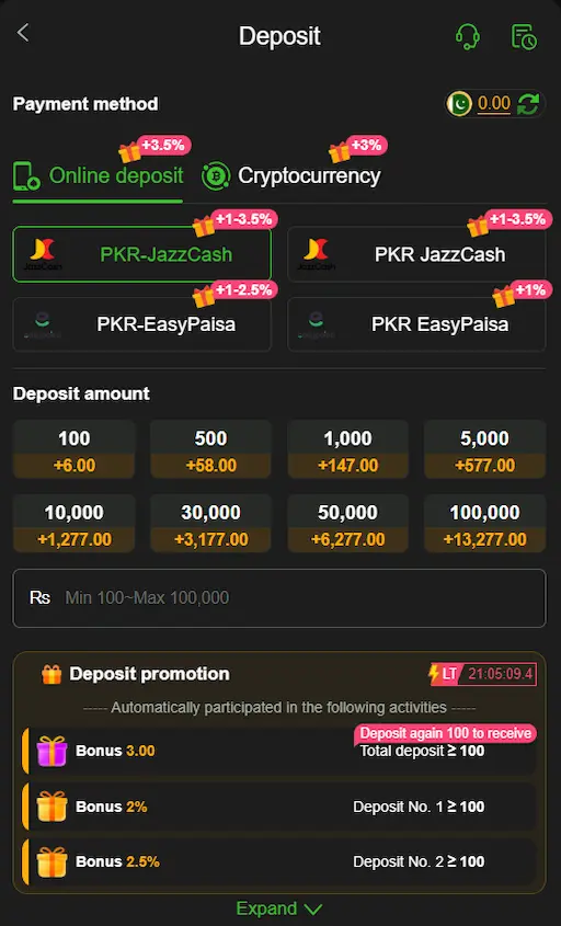 LG999 Game Deposits