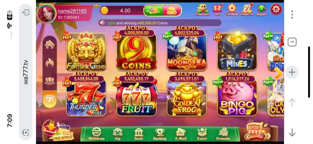 WA777 apk