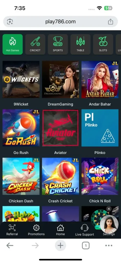 play786 game